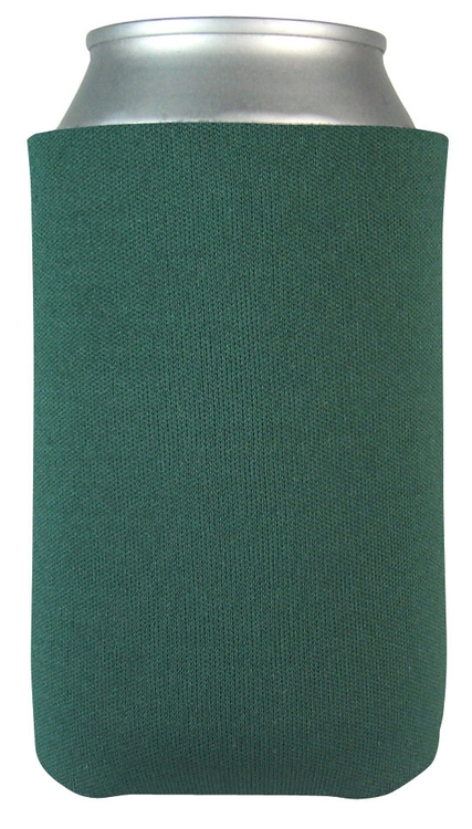 FoamZone USA Made Collapsible Can Cooler with Bottom Imprint