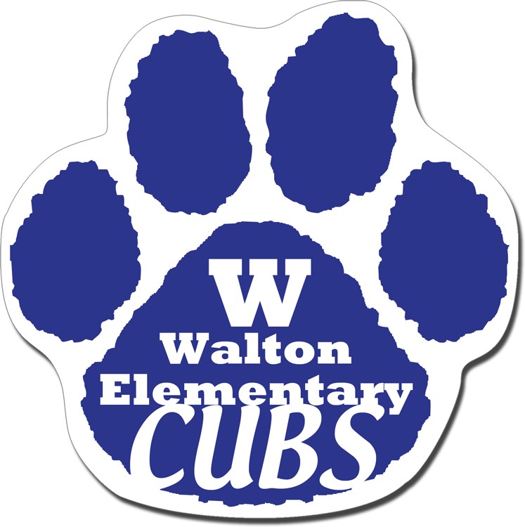 Ultra-Removable Vinyl Paw Booster Decal 3