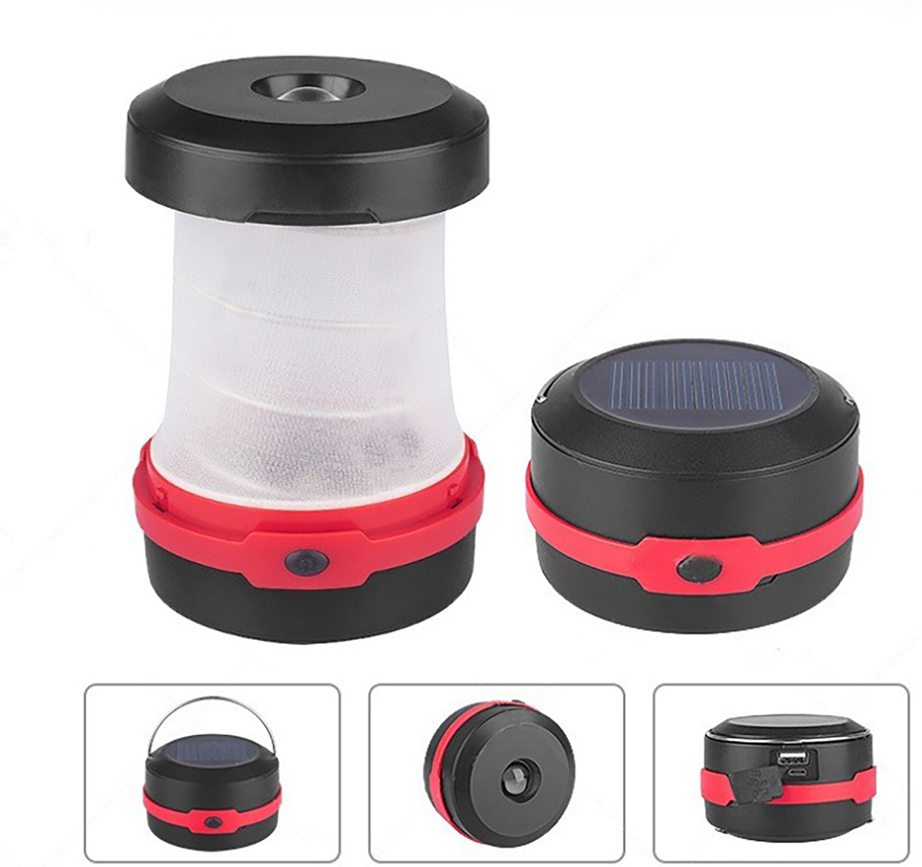 Foldable Solar LED Camping Lantern 4