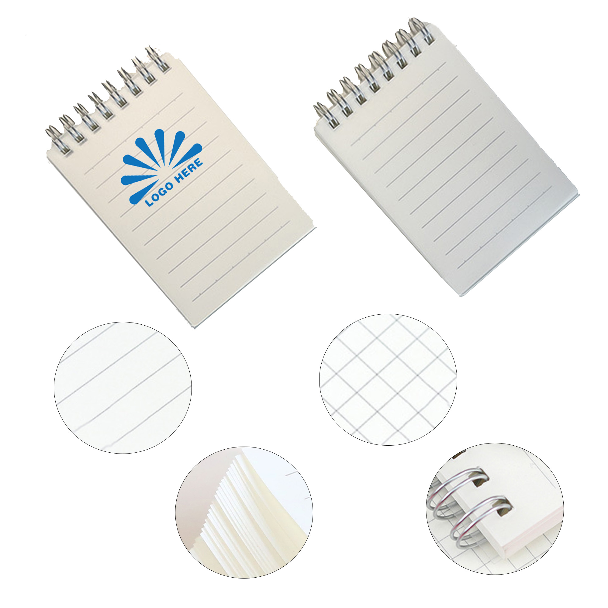 Clear PP Cover Notepad 2