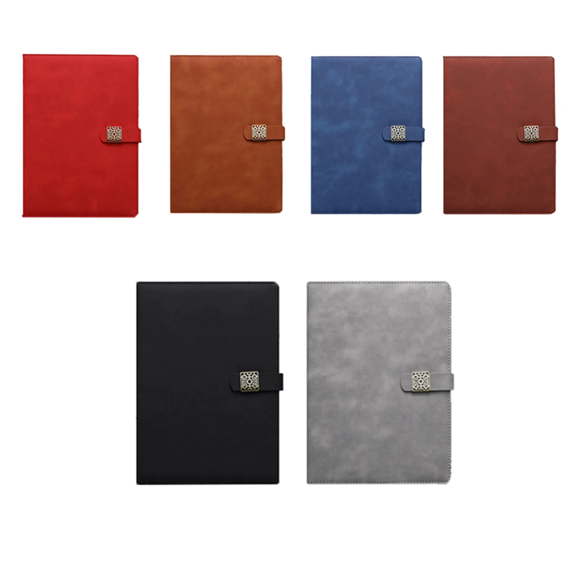 PU Leather Notebook Buckle 2