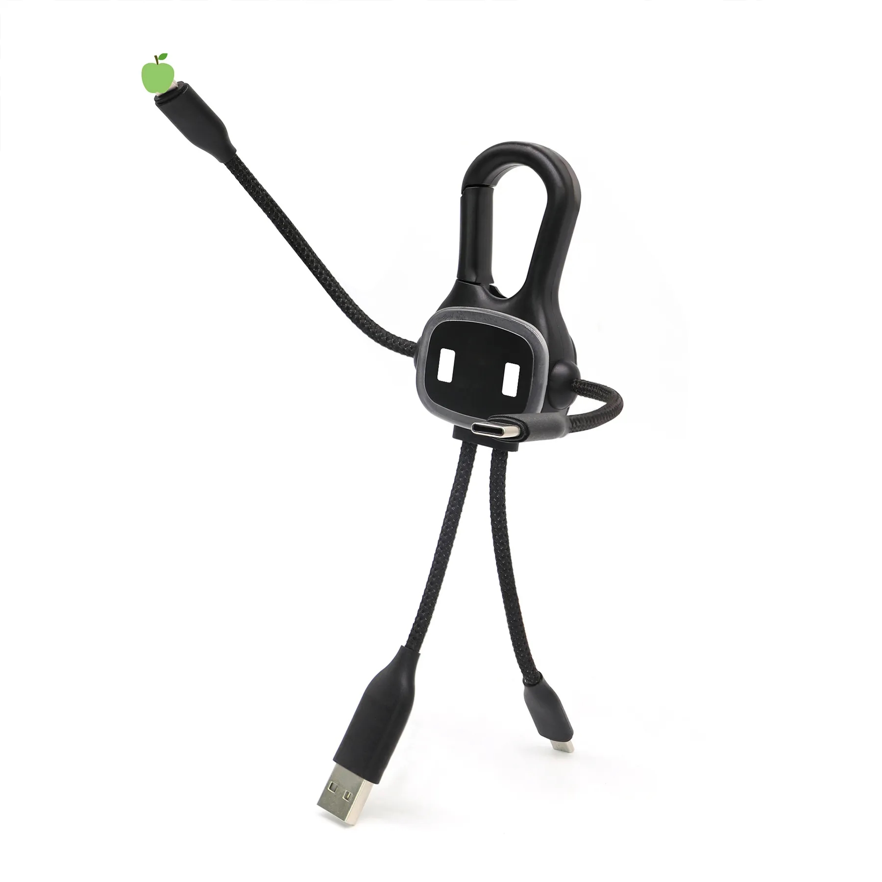 Abs Multi Functional Illuminated Keychain Data Cable 6