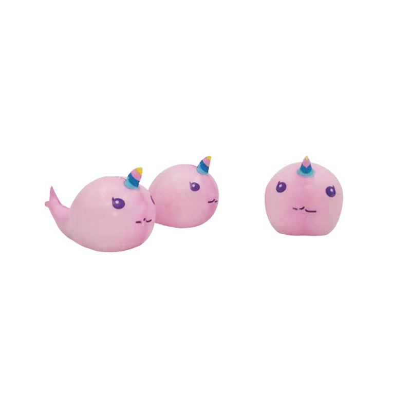 Mini Narwhal Squeeze Toy Stress Reliever 6
