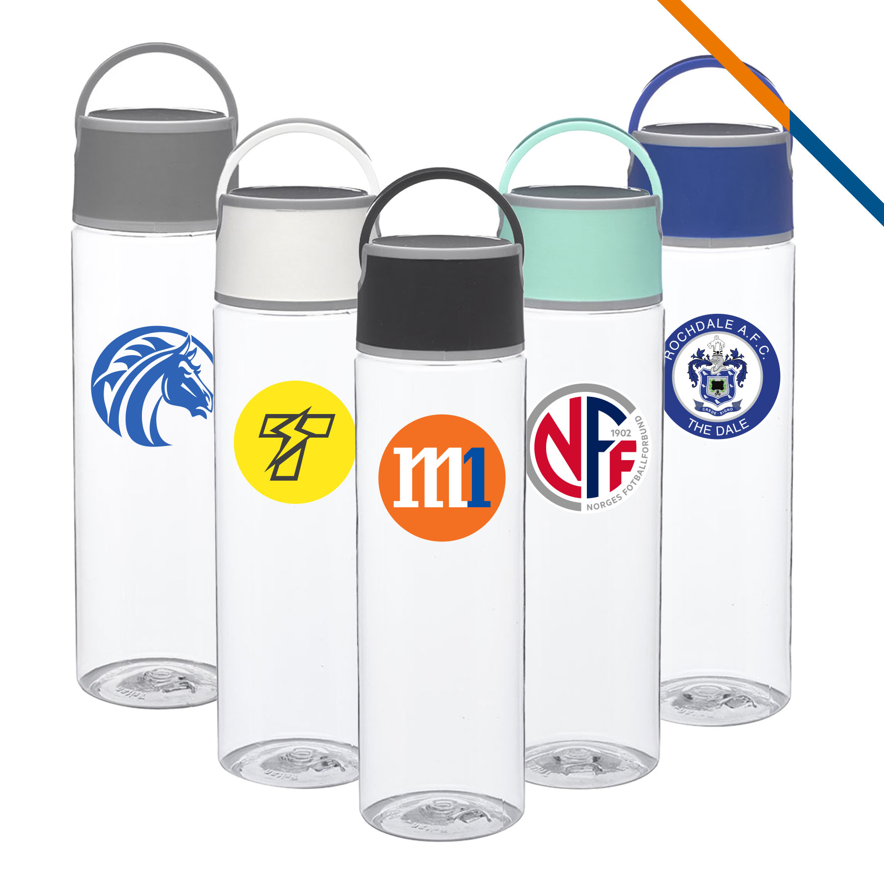Fition Plastic Water Bottle - 23 OZ. 8