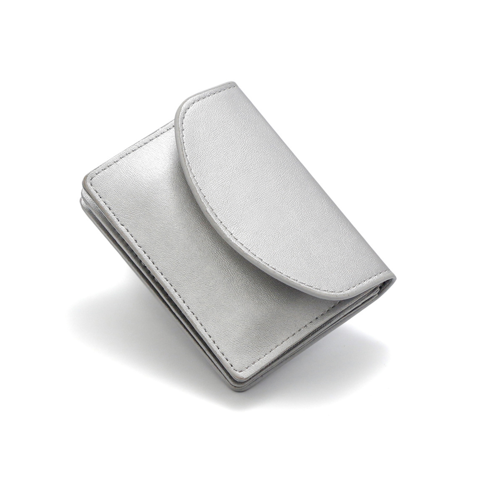Compact Zipper Wallet Pouch With Card Slot 10