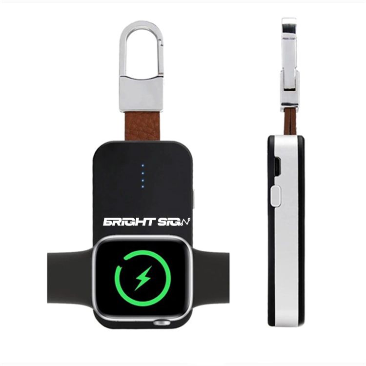 Portable Wireless Watch Charger with Keyring 2