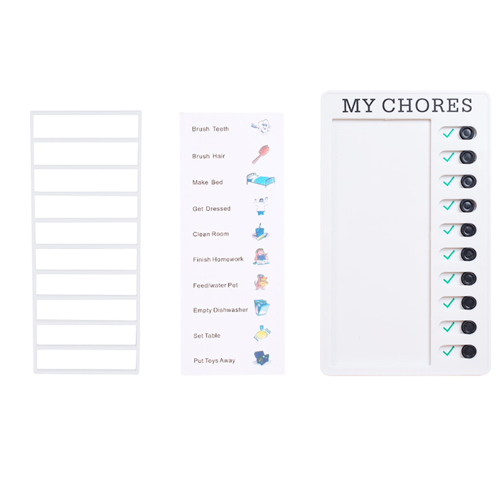 RV Checklist Memo Plastic Board 4