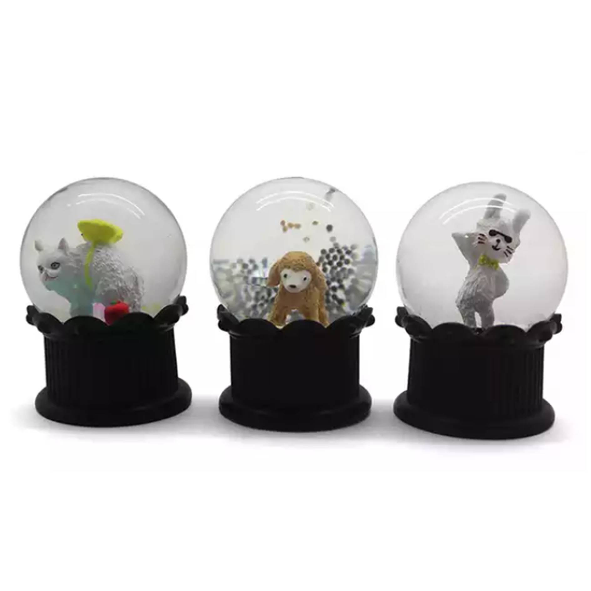 Custom Animal Glass Snow Globe 2