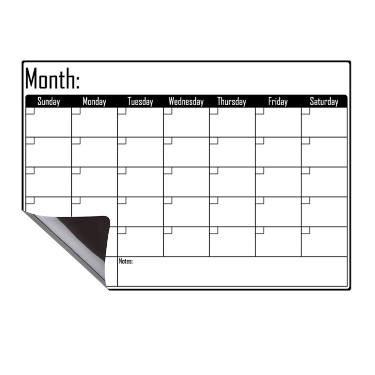 Memo Magnet Dry Erase 4