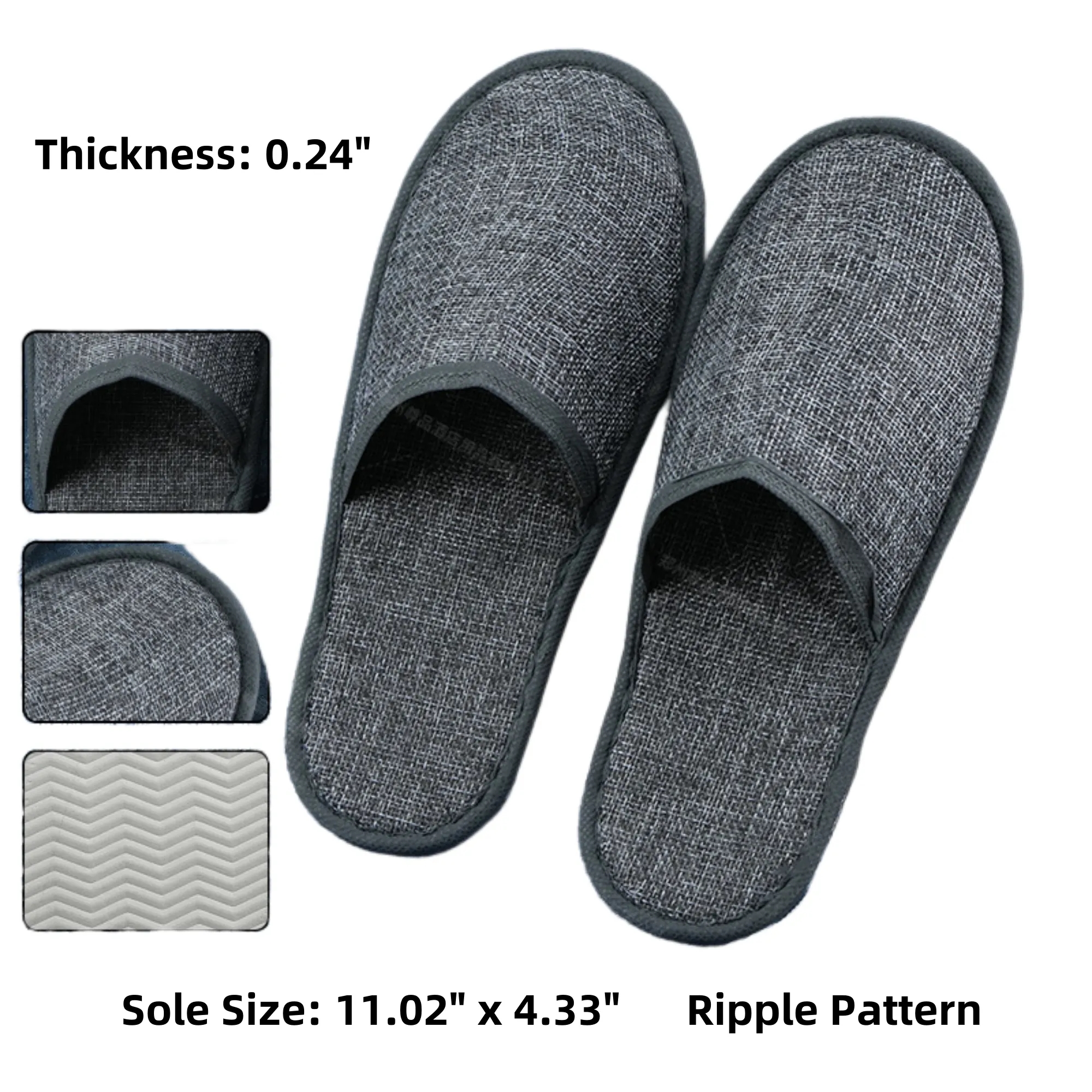 Premium Disposable Linen Slippers 11