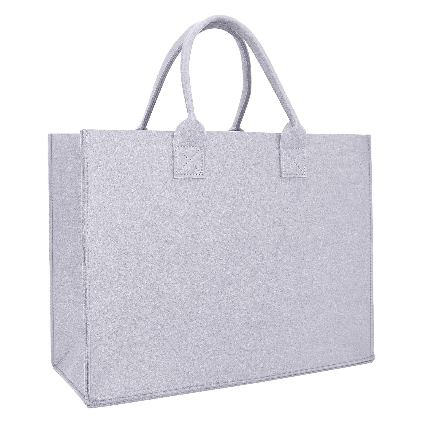 Custom Felt Tote Bag, custom tote bag with logo imprint 10