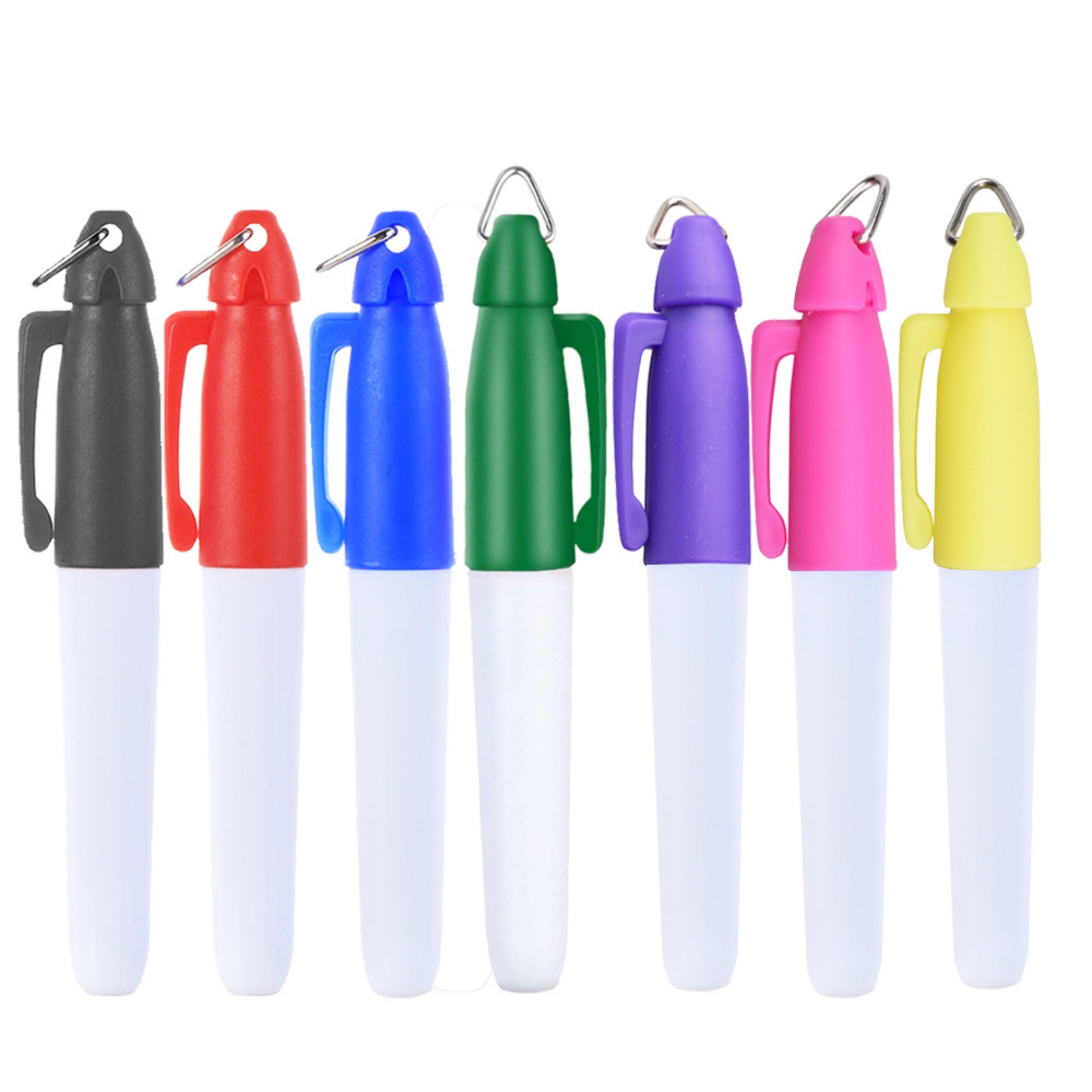 Mini Permanent Marker With Key Ring Cap 4