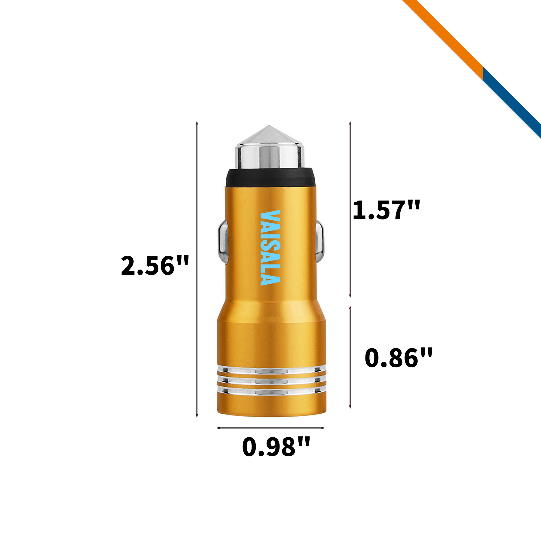 Hagan Safety Hammer USB Car Charger 7