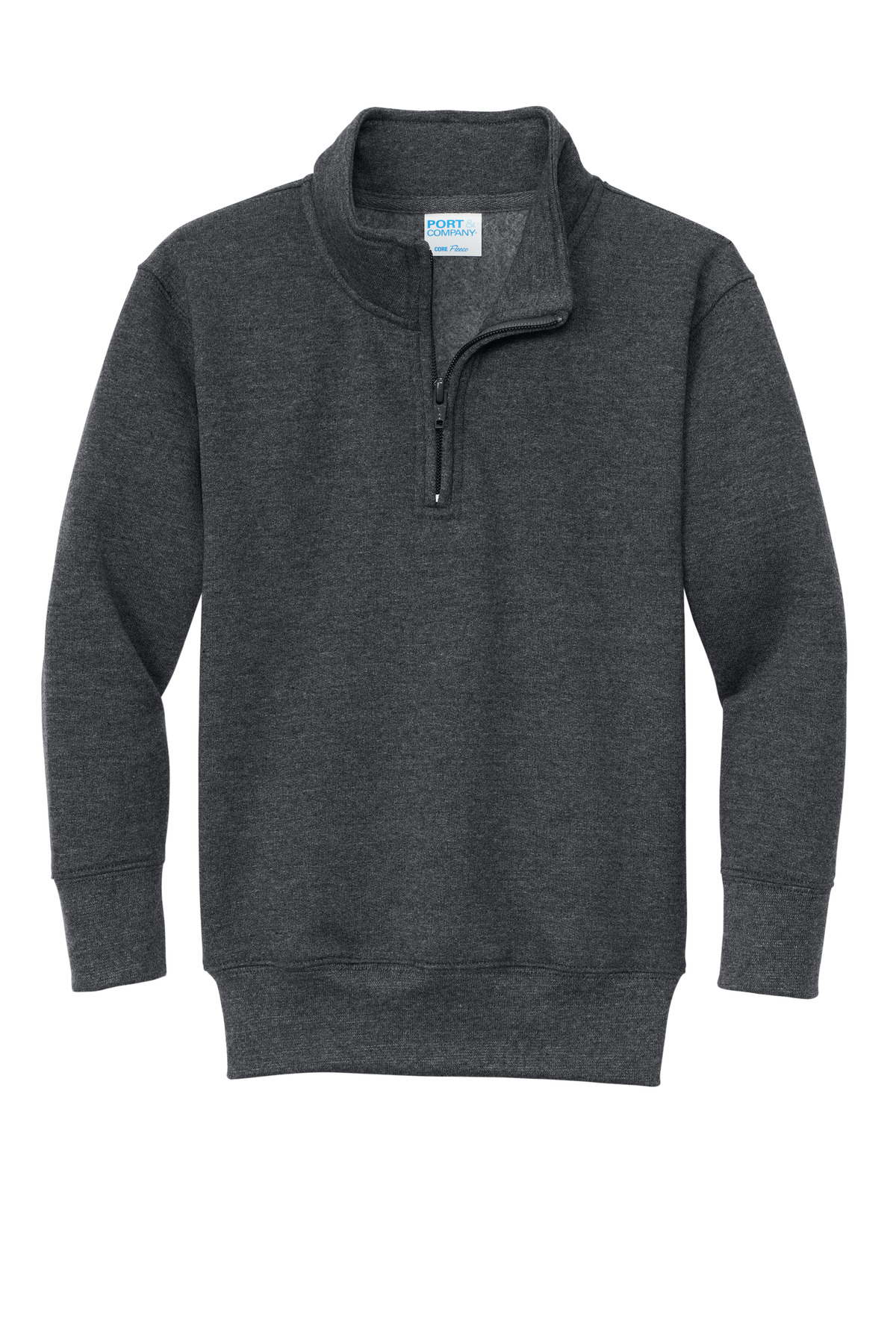 Port & Company® Youth Core Fleece 1/4-Zip Pullover Sweatshirt 9