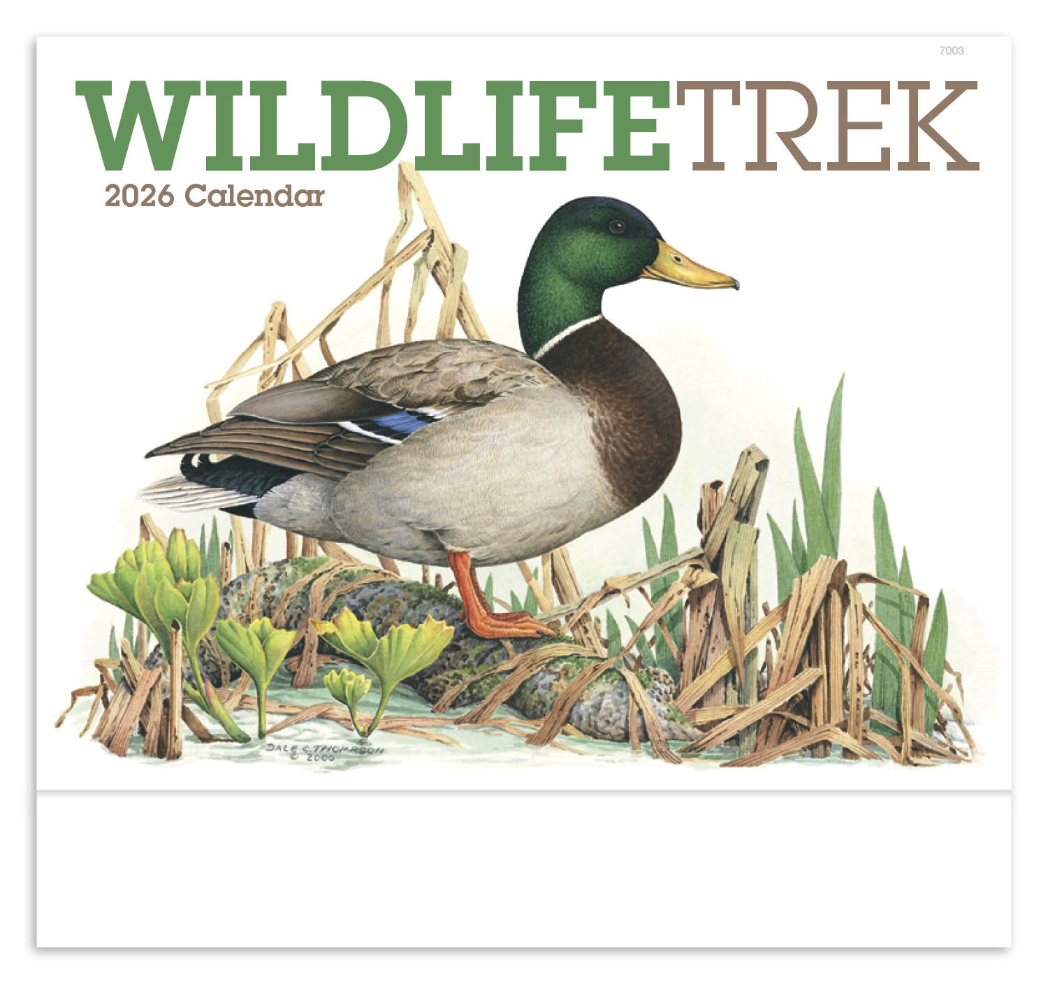 Good Value™ Wildlife Trek - Stapled Calendar 23