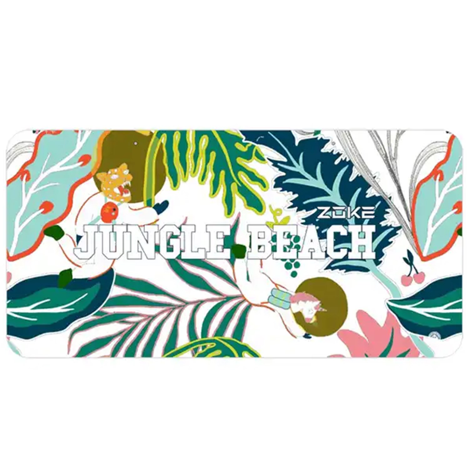 30″ X 60″ Sublimated Silk Touch Velour Beach Towel 6