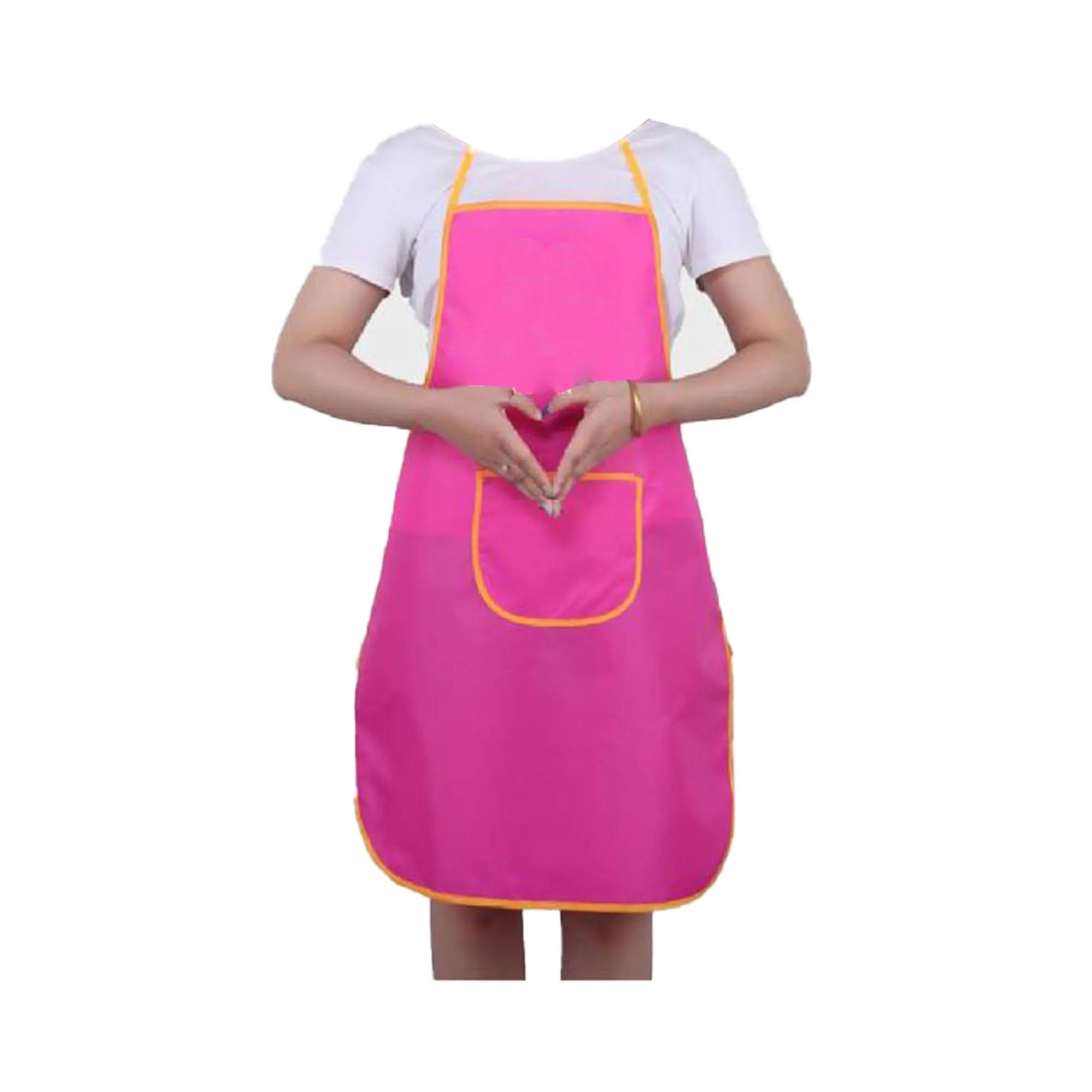 Polyester Double-pocket Uniform Bib Apron 29.5""L x 26""W 3