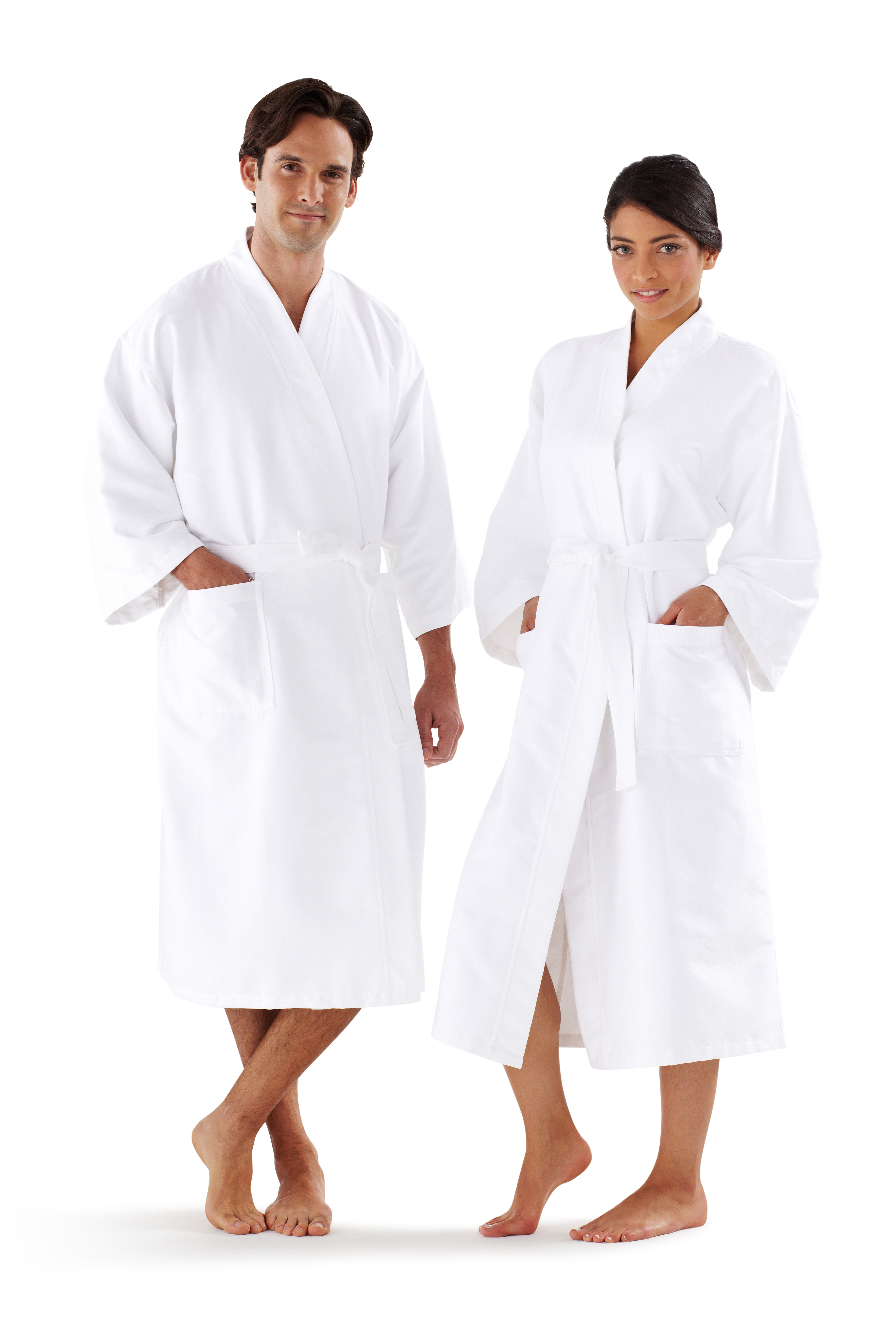 Micro Chamois Kimono Collar Bathrobe 3