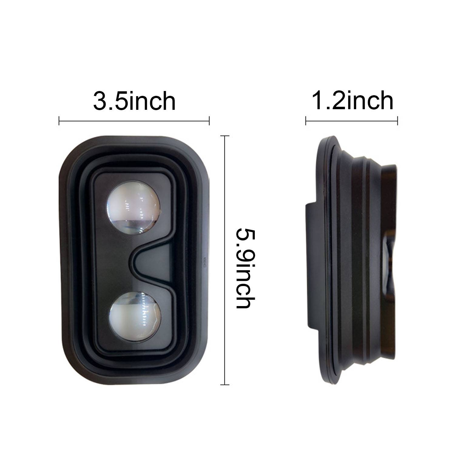 Foldable Silicone 3D VR Glasses 4
