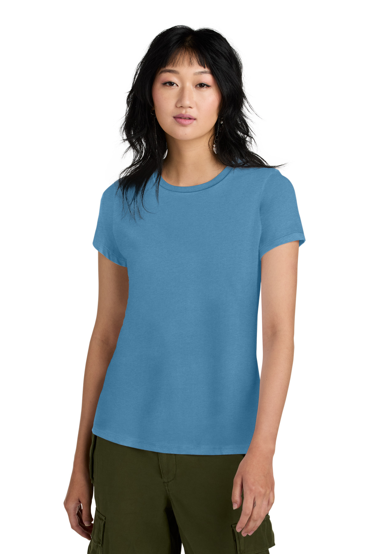 District Women's Perfect Weight Tee. DM104L 154