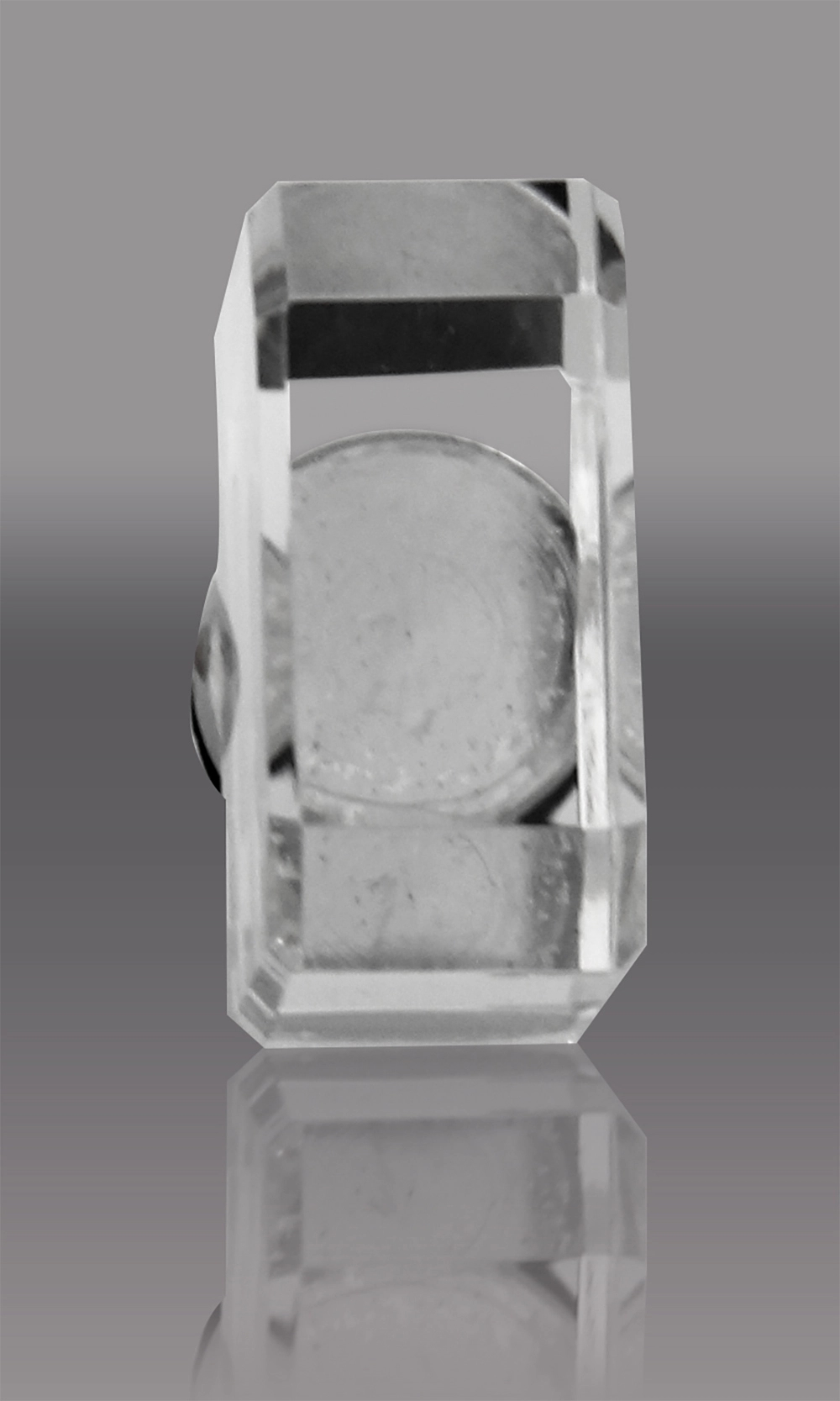 Crystal Rectangle Wine Stopper 4