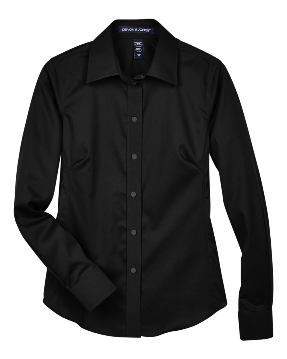 Women's Crown Collection® Solid Stretch Twill Woven Dress Shirt - DG530W 22