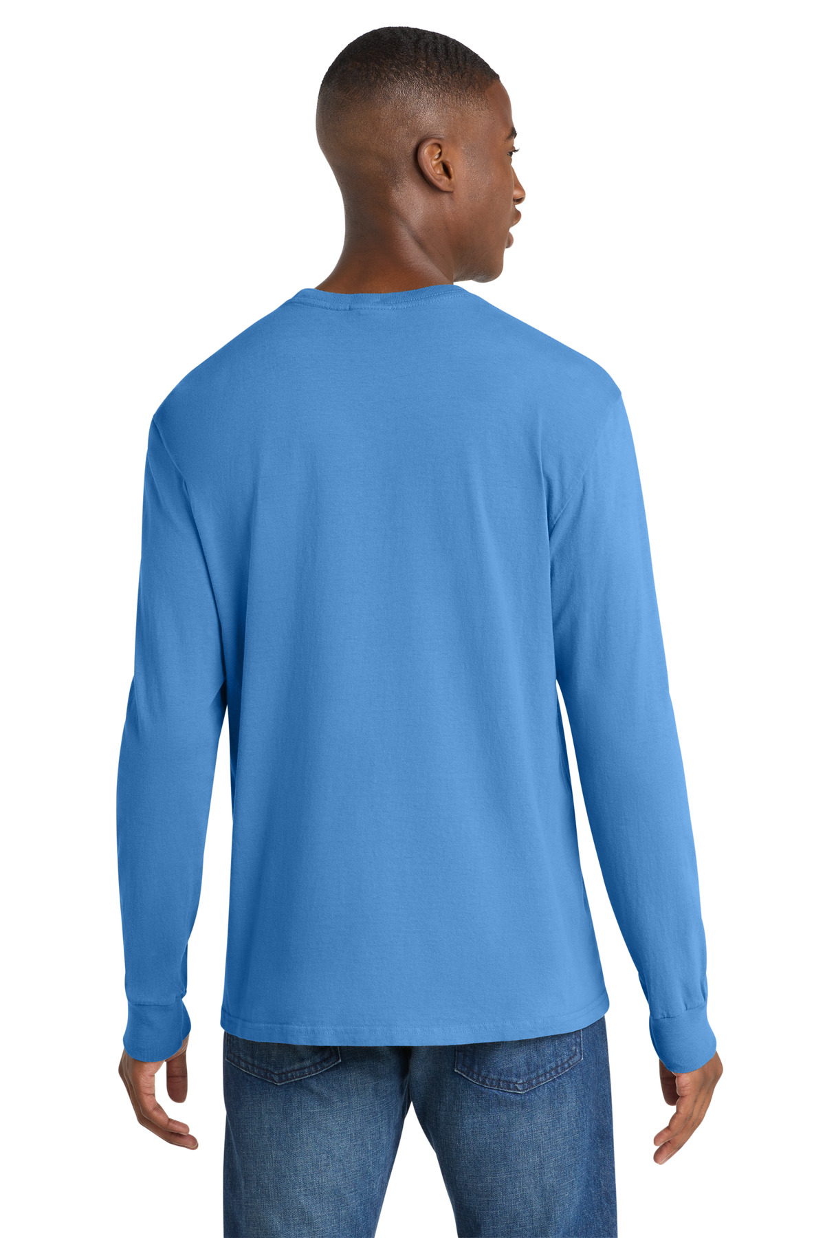 Port & Co Beach Wash Garment-Dyed Long Sleeve Tee PC099LS 140