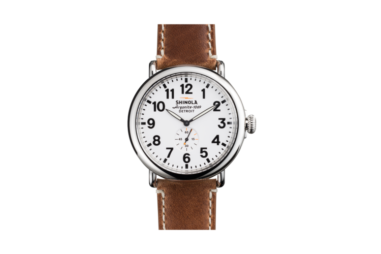 Shinola The Runwell Leather Strap Watch 2