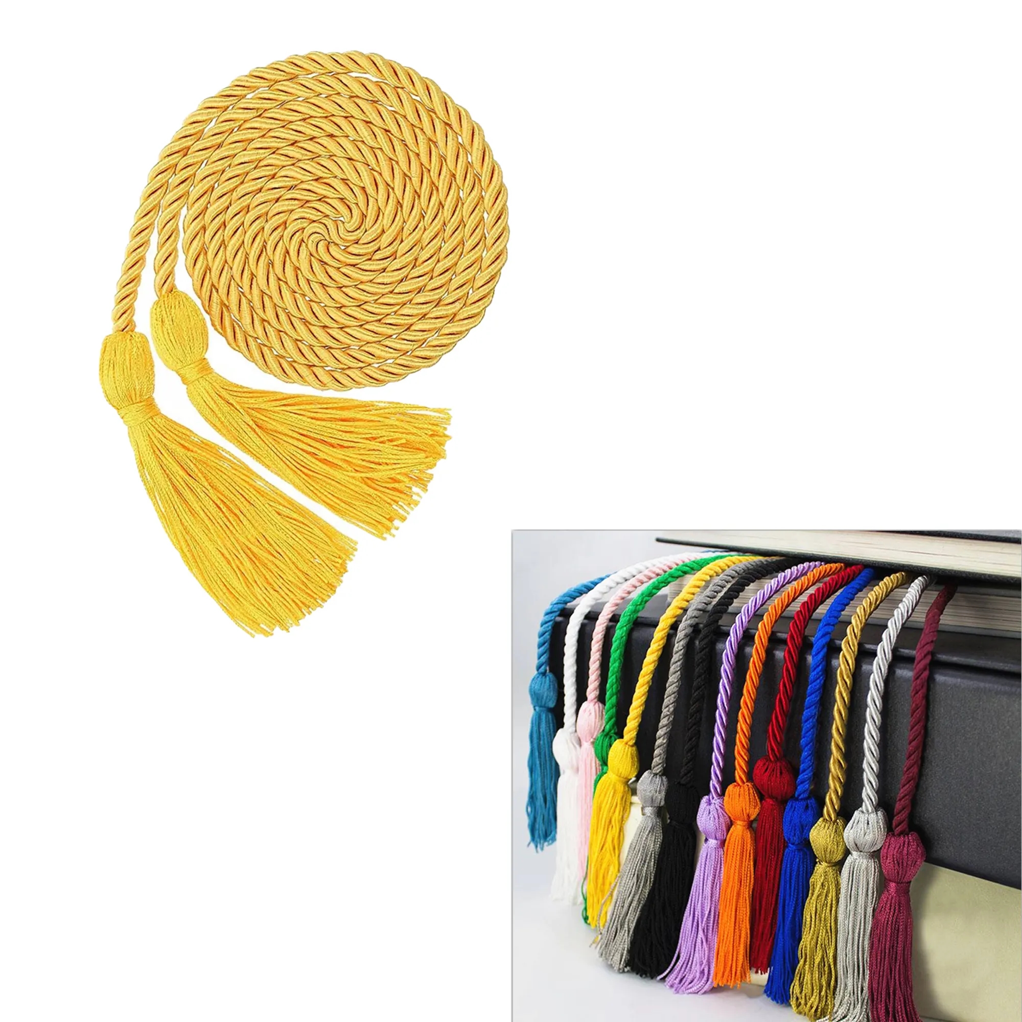 Graduation rope Tassel Honor Cords 1