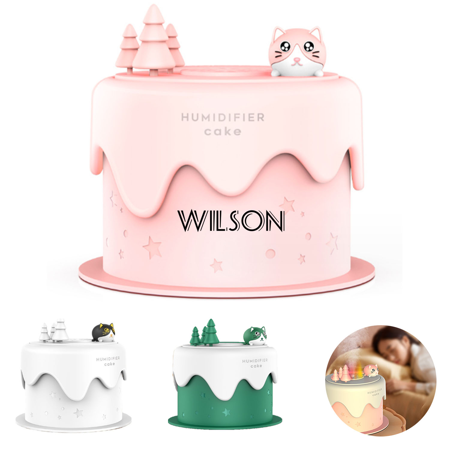 Mini Cake-shaped Humidifier 6