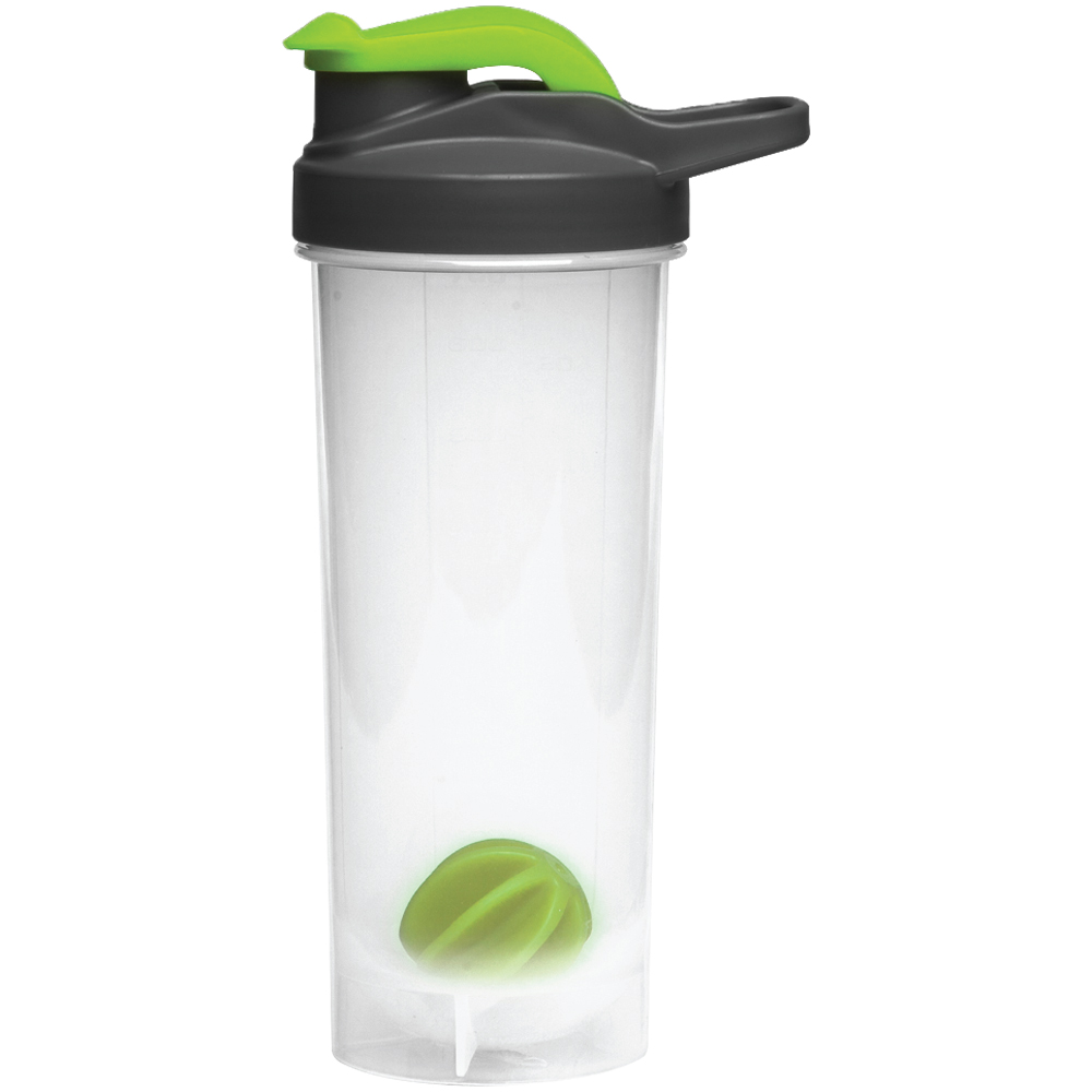 24 oz. Plastic Shaker Bottle with Mixer 8