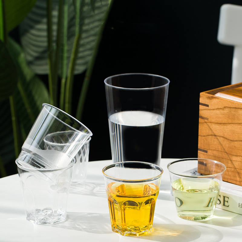 3oz Clear Mini Plastic Shot Glasses 3