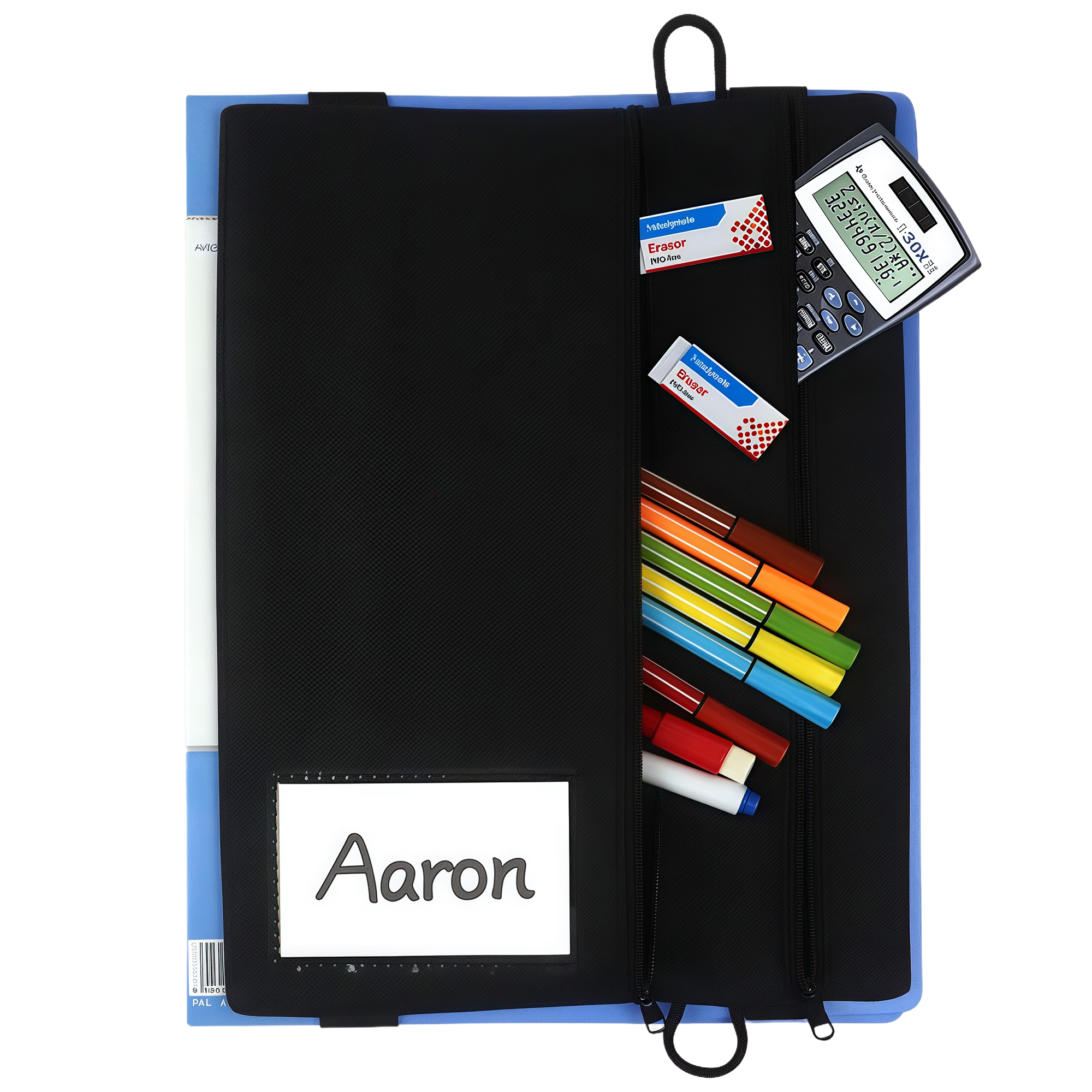A4 File Folder Pencil Pouch Tablet Organizer Bag Multi-functional Office Student Supply Storage Case 4