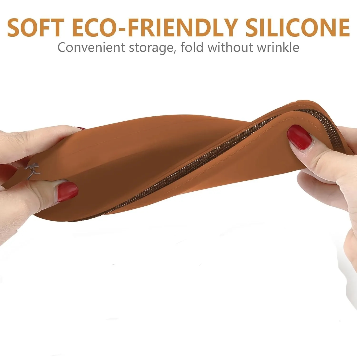 Customized silicone makeup bag 5