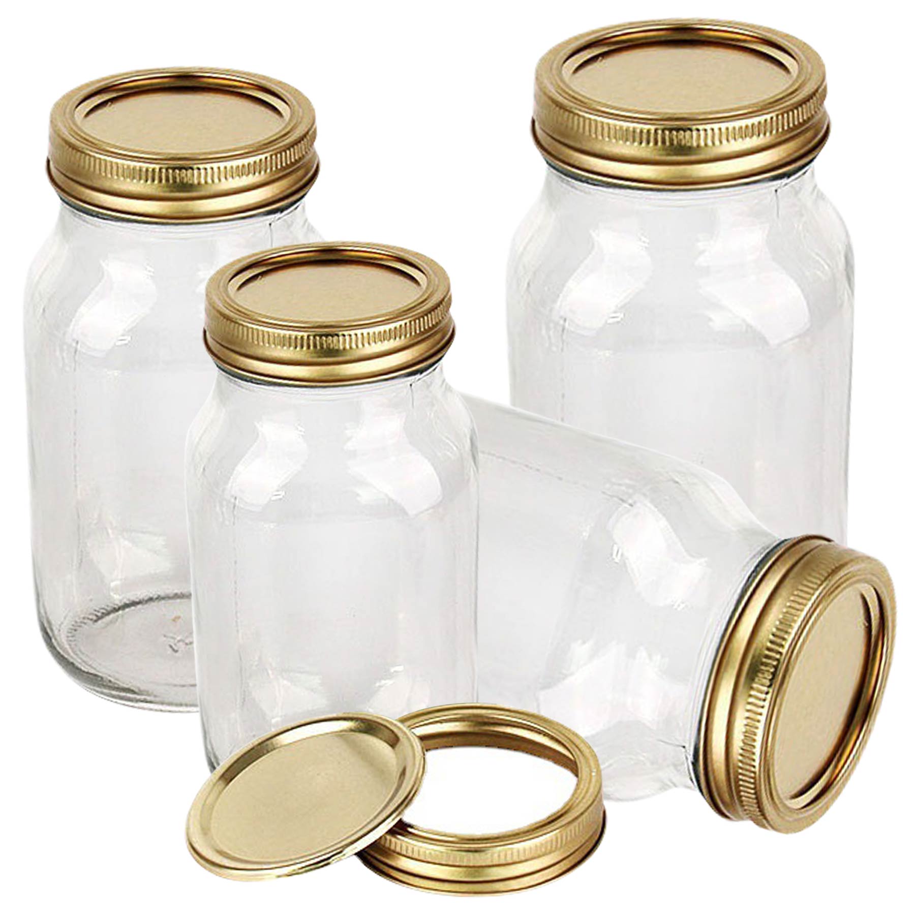 16oz Glass Mason Jars 1