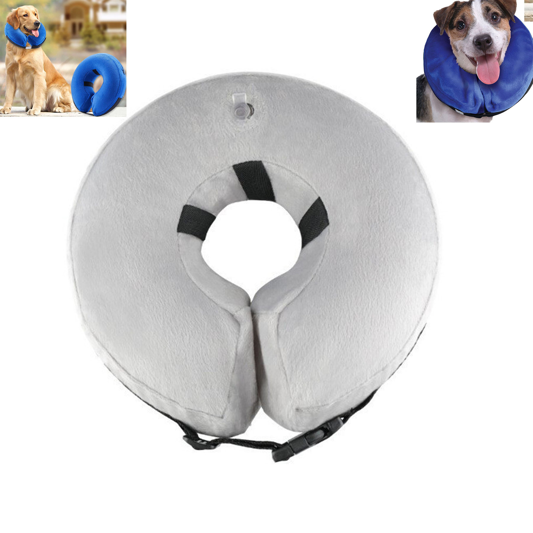 Protective Inflatable Collar for Dogs and Cats
