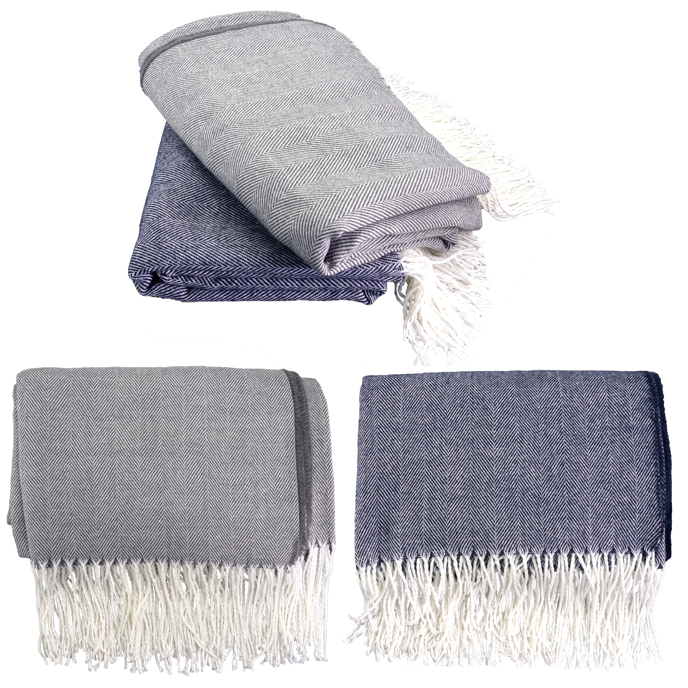 Fringed Throw Blanket 8