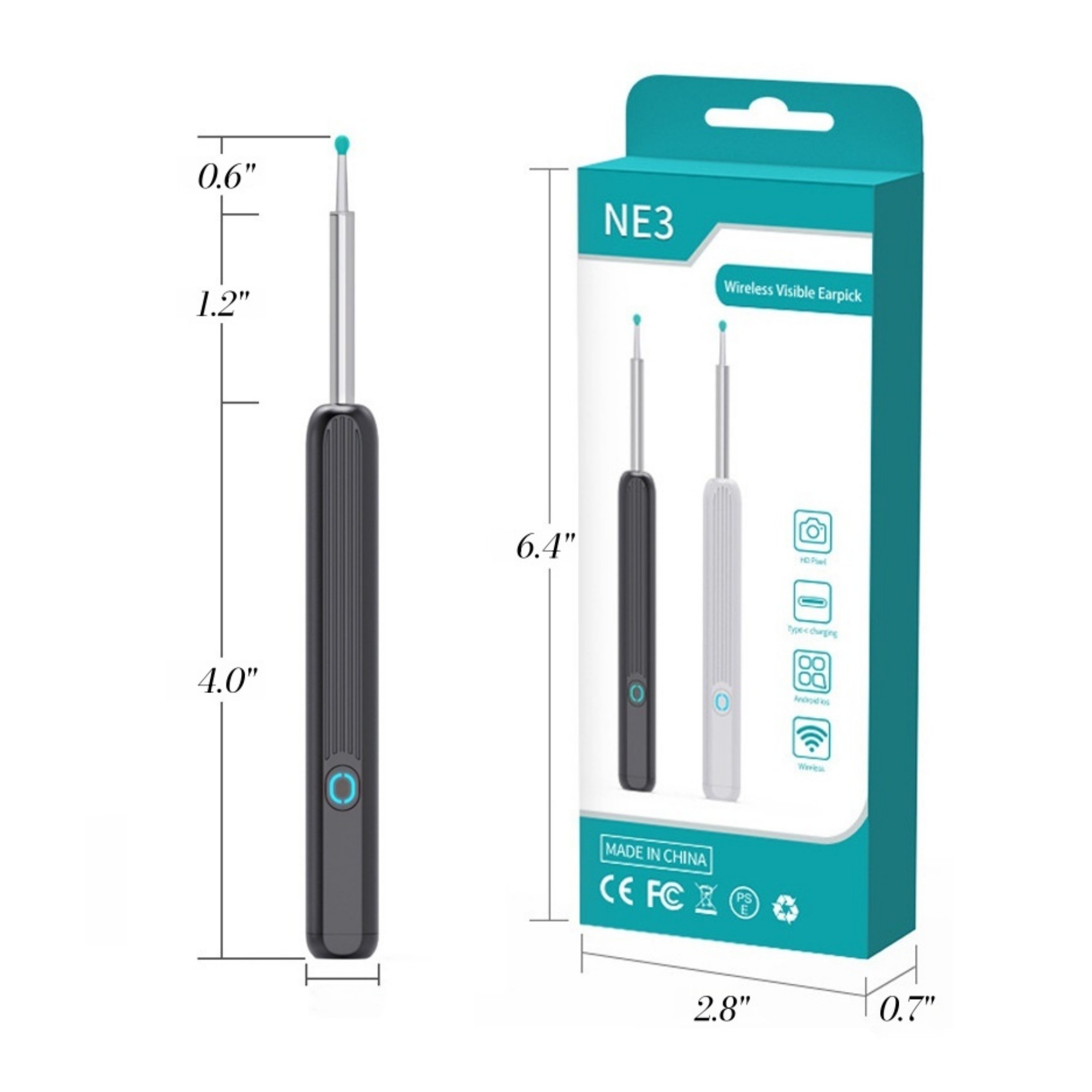 3.6mm WiFi Camera Ear Cleaner 5