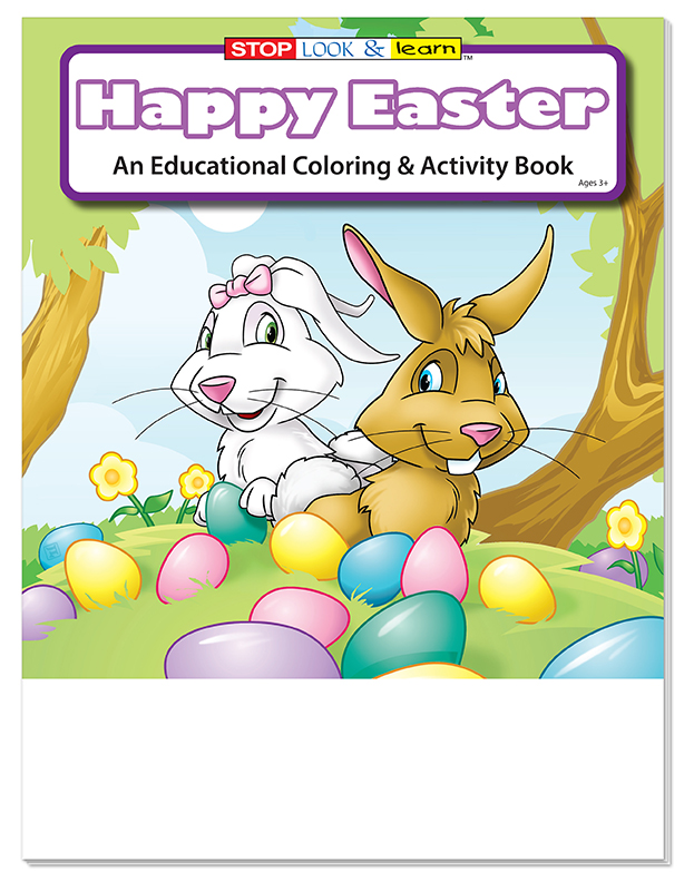 COLORING BOOK - Happy Easter Coloring & Activity Book 4