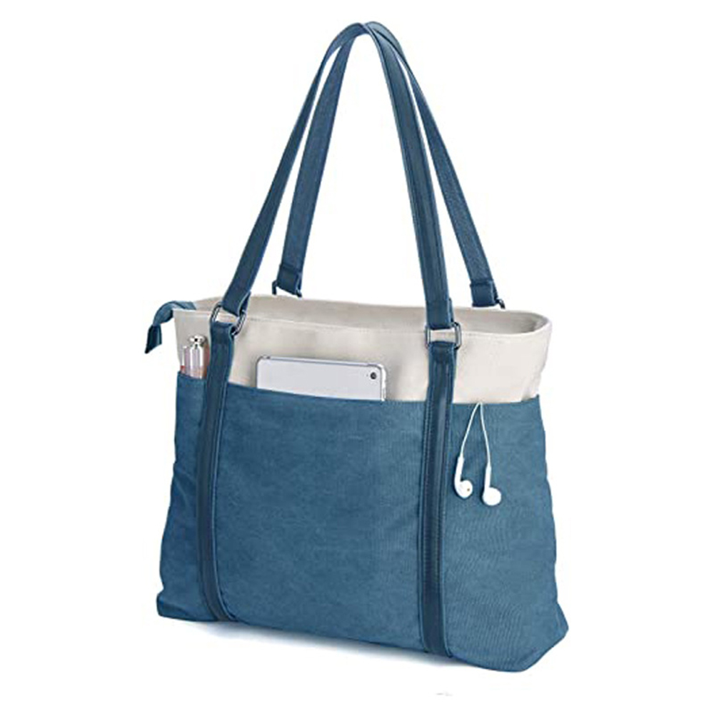 Tote Shoulder Bag For Women, custom tote bag with logo imprint 8