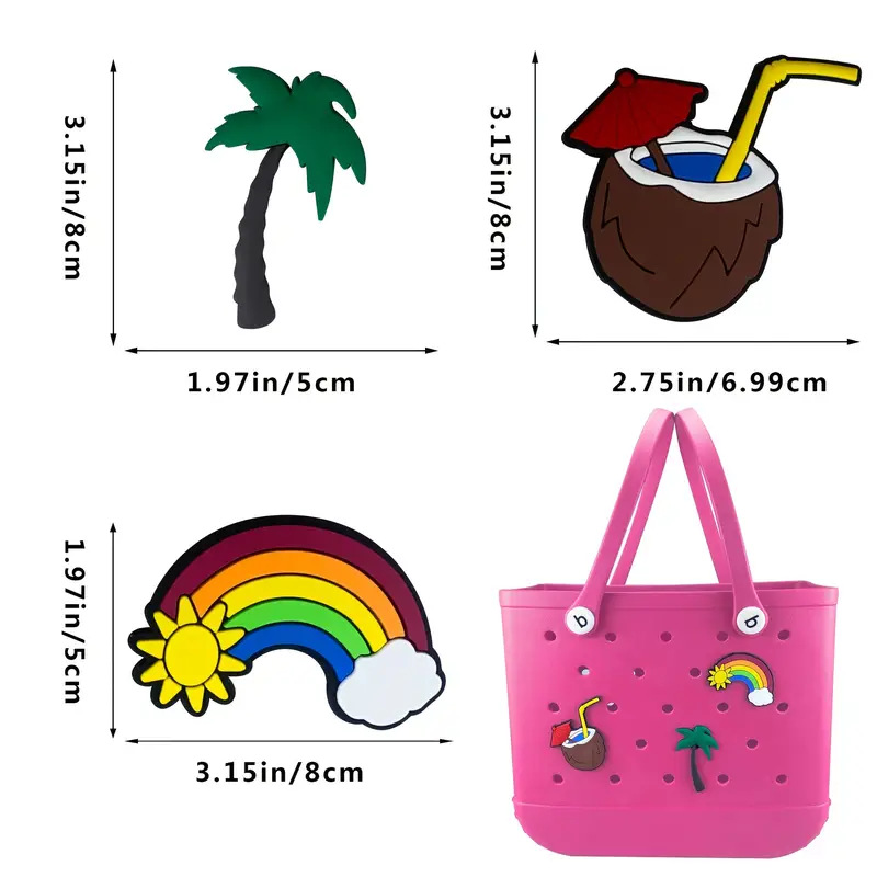 Custom Rubber Beach Bag Accessories 3
