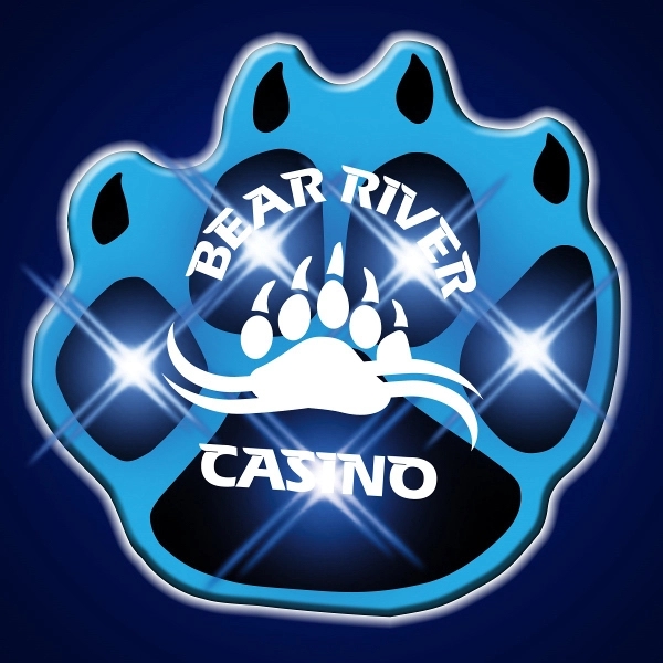 Flashing Paw Print Lights 7