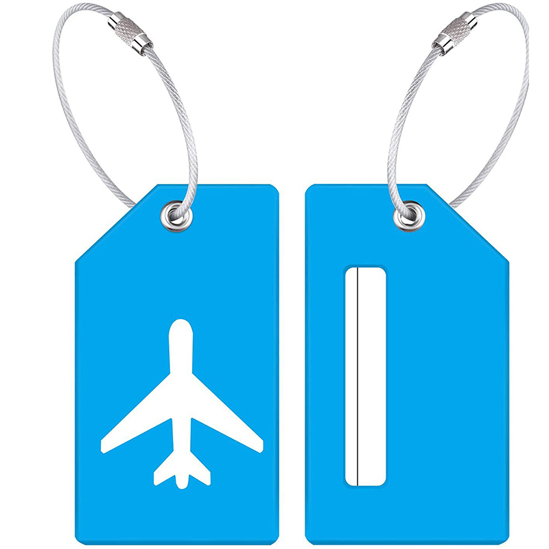 Silicone Luggage Tag with Name ID Card 27