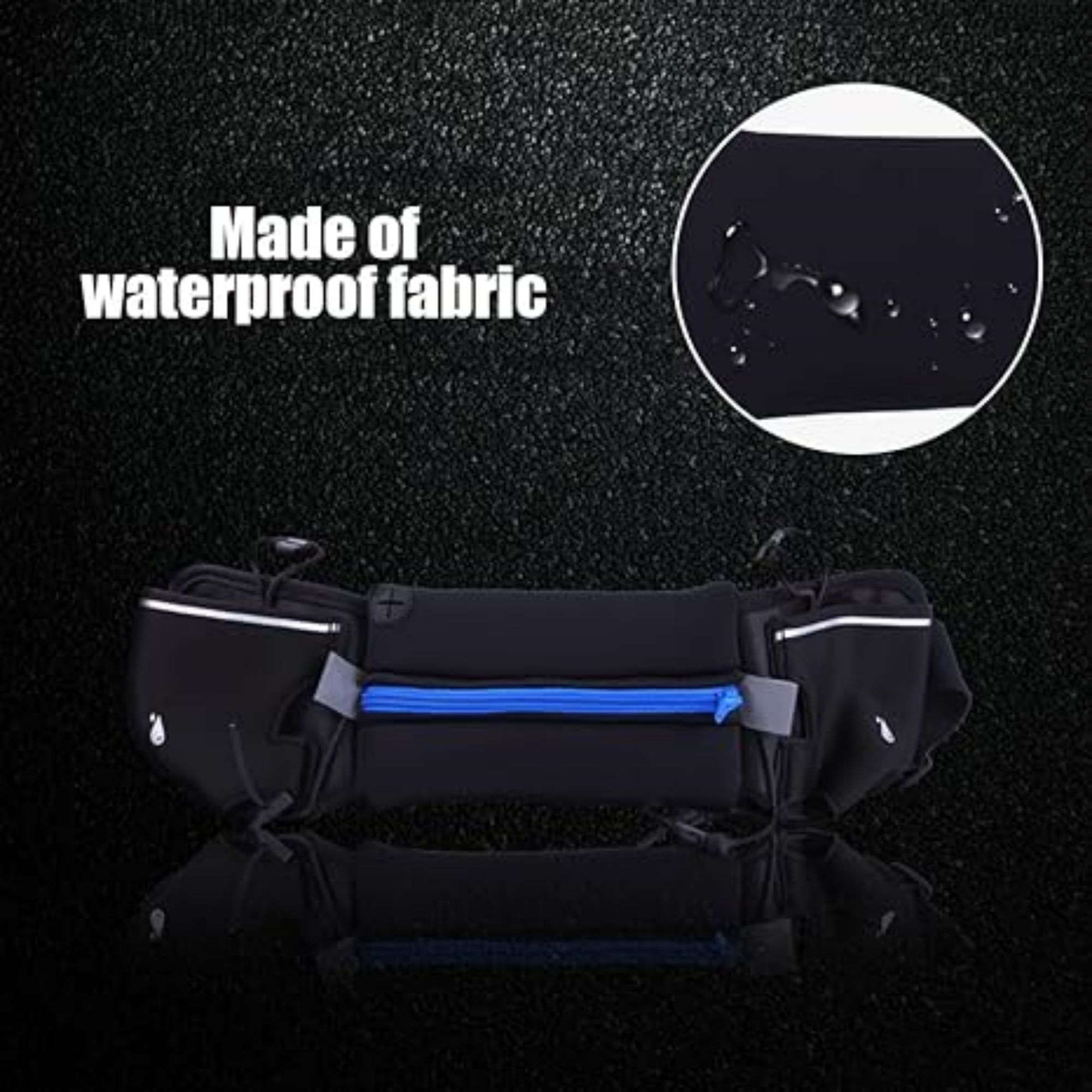 Running Belt Bag With 2 Water Bottle 5