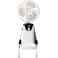Rechargeable 100% RABS Personal LED Fan 110