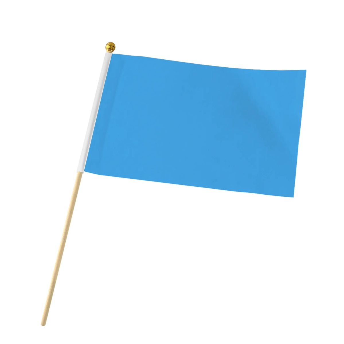 Small Handheld Polyester Flag with Durable Handle 2