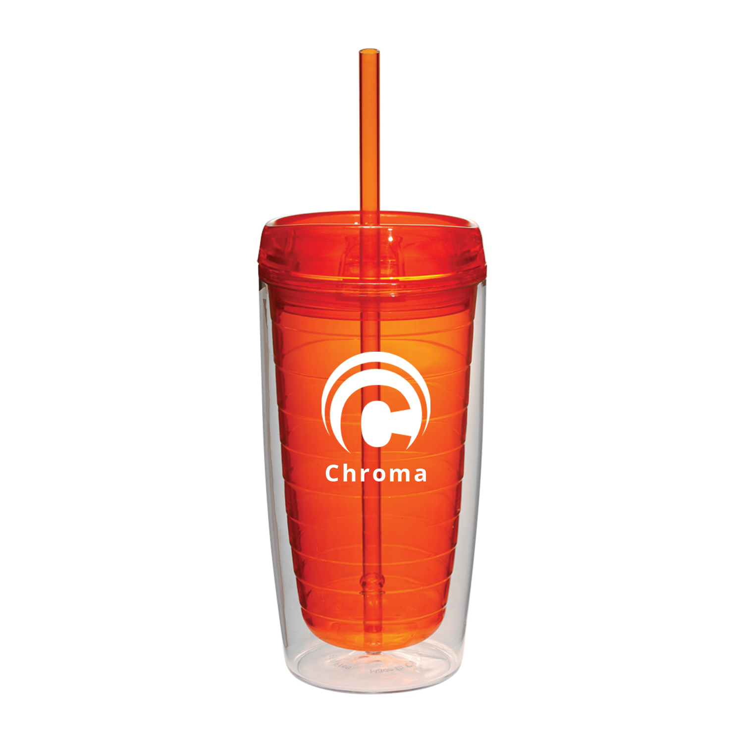 16 oz. Chroma Double-Wall Acrylic Tumbler (2 Color Imprint) 6
