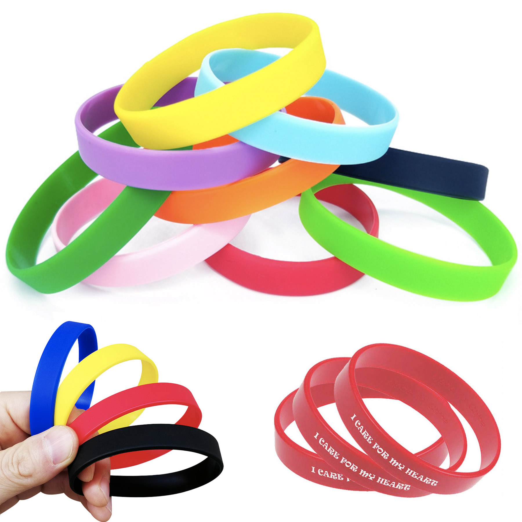Silkscreen SiliconeBracelet 1