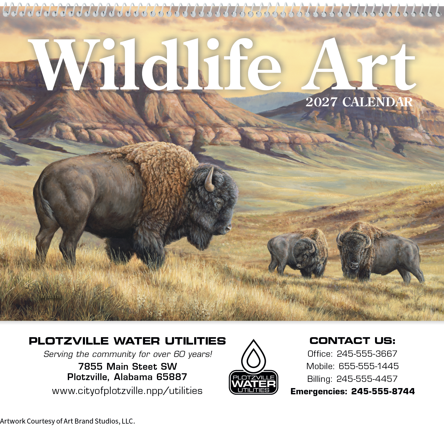 Triumph® Calendars Wildlife Art Pocket Calendar 27