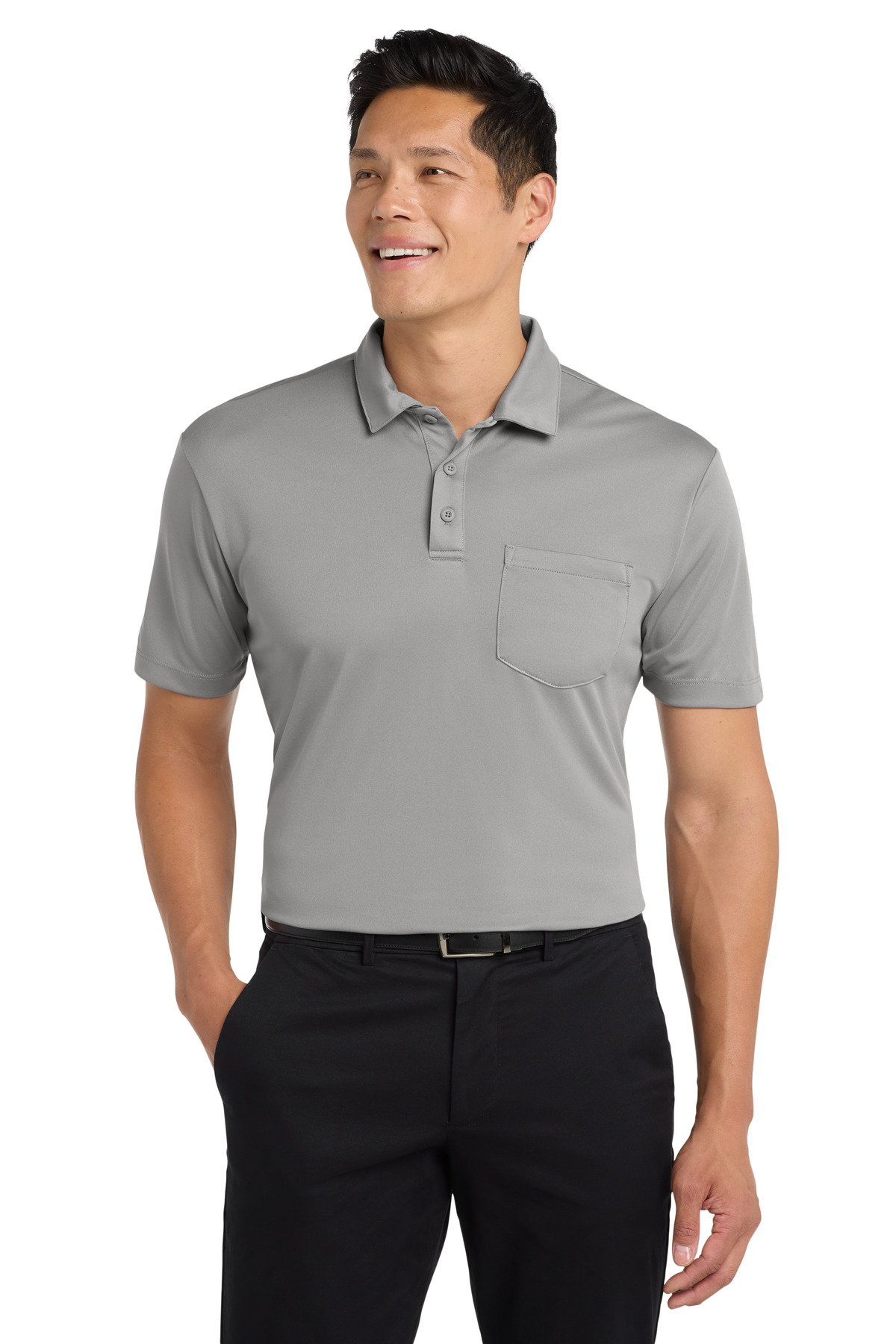 Port Authority Silk Touch Performance Pocket Polo. K540P 38